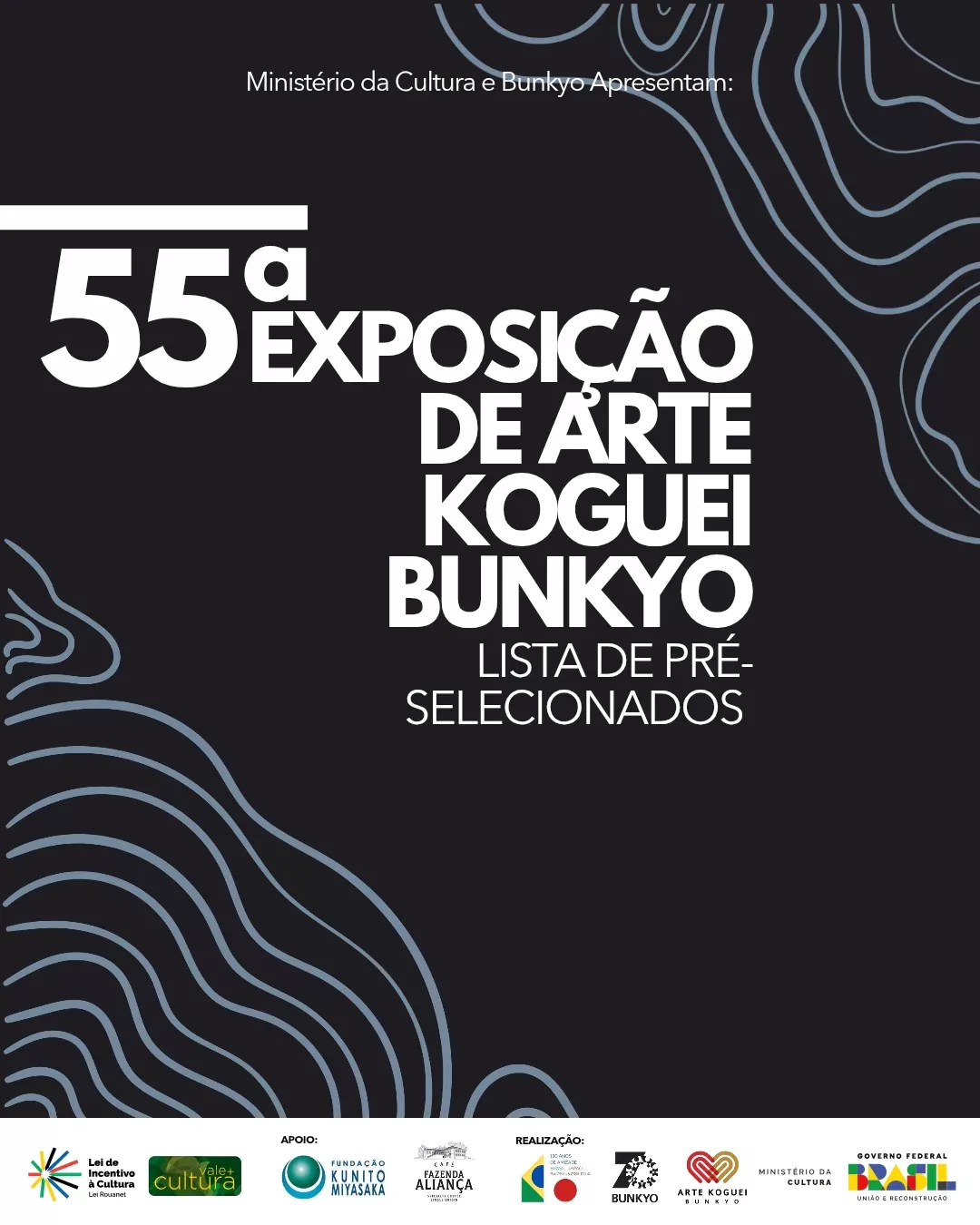 Artistas pré-selecionados para a 55ª Exposição de Arte Koguei Renata Catena de Castro